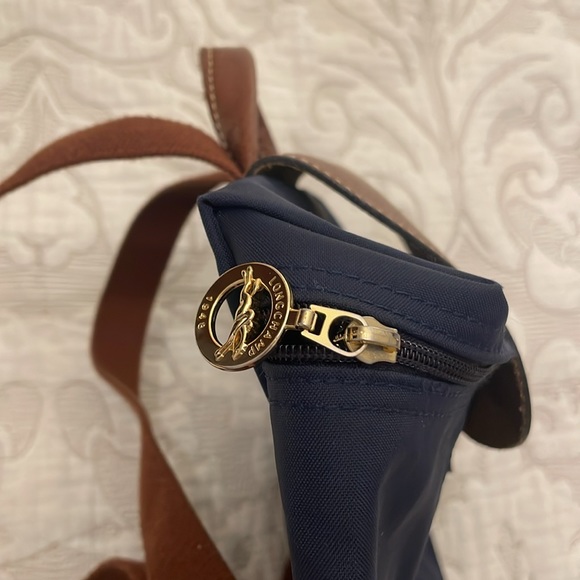 Longchamp LE PLIAGE ORIGINAL M BACKPACK Navy - Picture 4 of 15